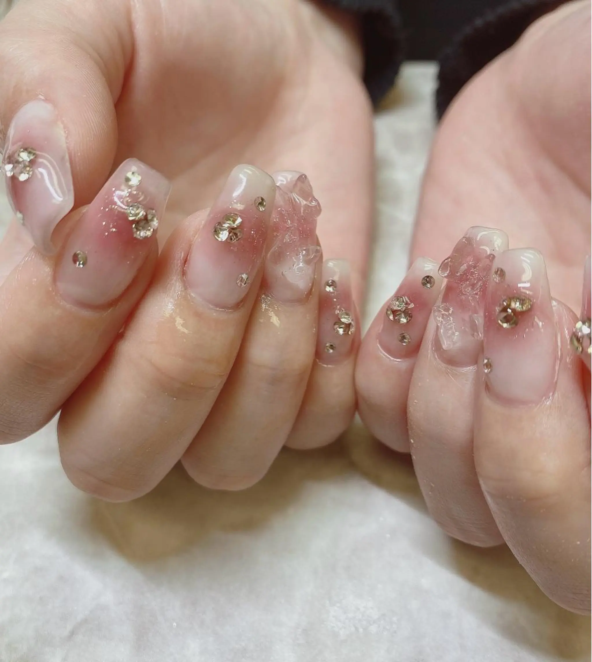 ミディアム ハンドネイル JNA認定講師🌸 RIEのネイルデザイン