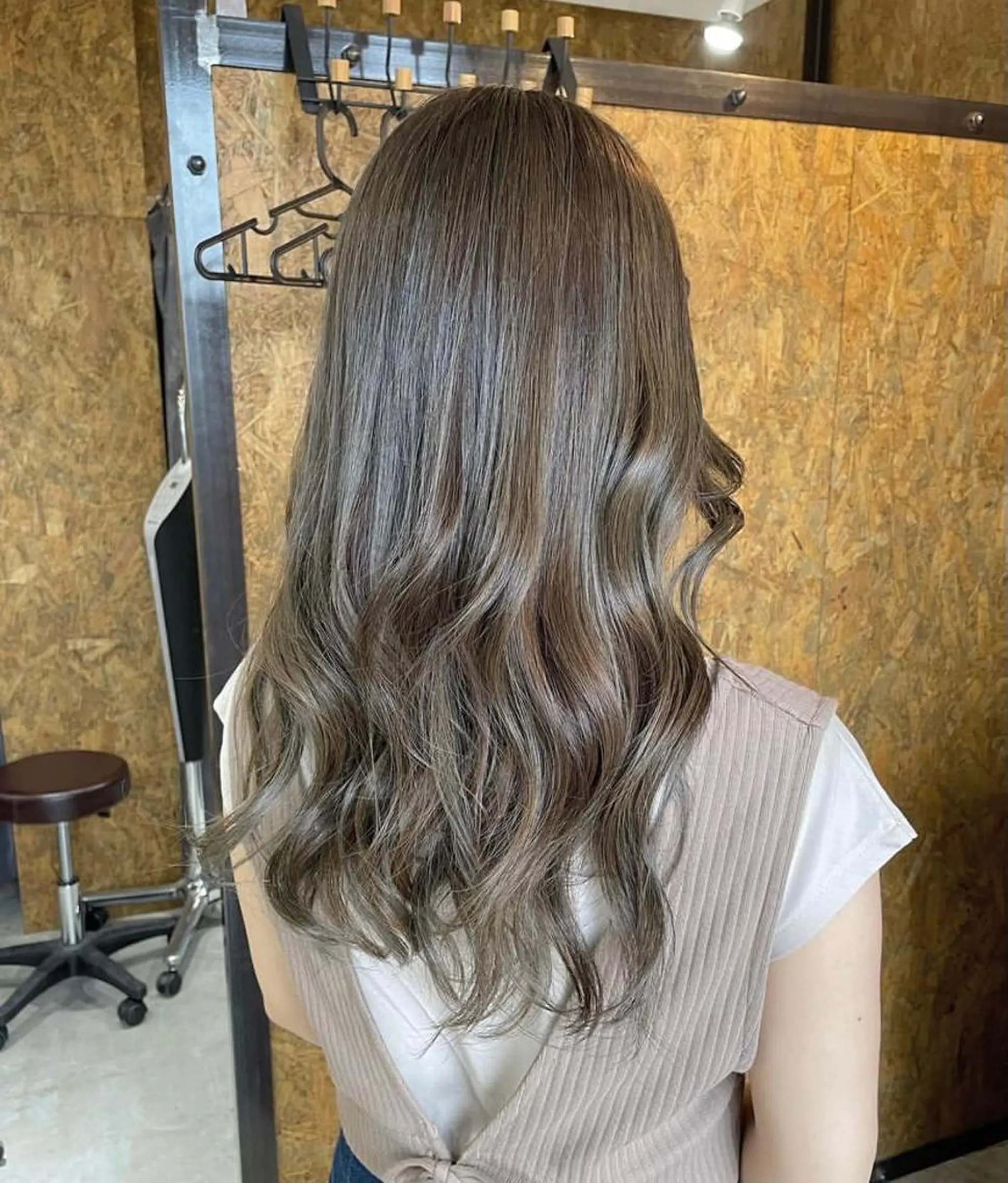 ロング カラー グレージュ 💈Blanco💈 カラー&ケア🌈のヘアスタイル