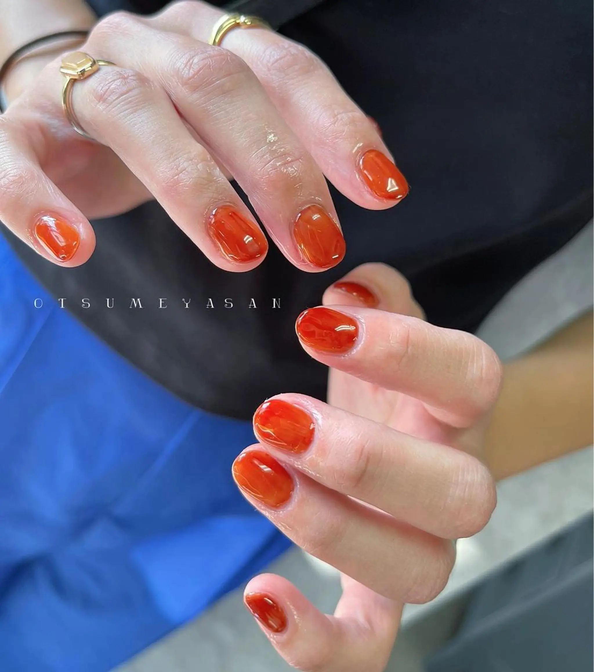 ショート ネイル otsumeyasan所属・わたなべ ちかのネイルデザイン
