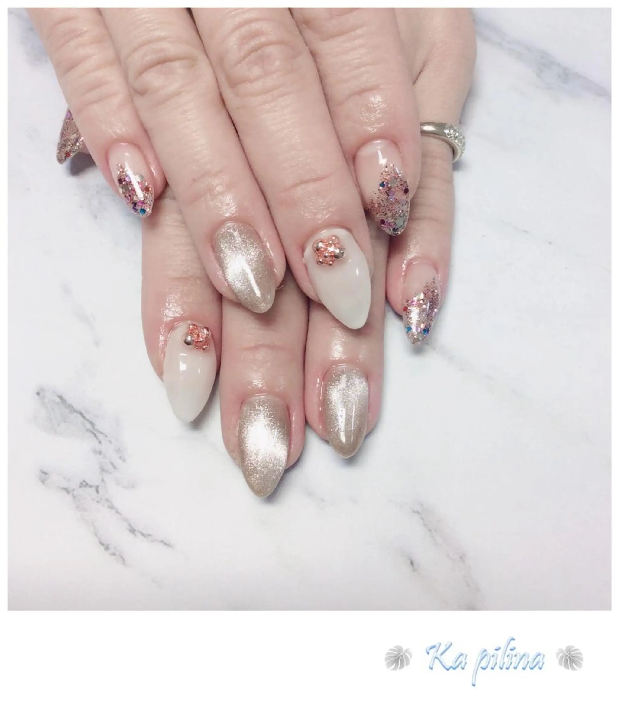 ネイル Nail salon Ka pilinaのネイルデザイン