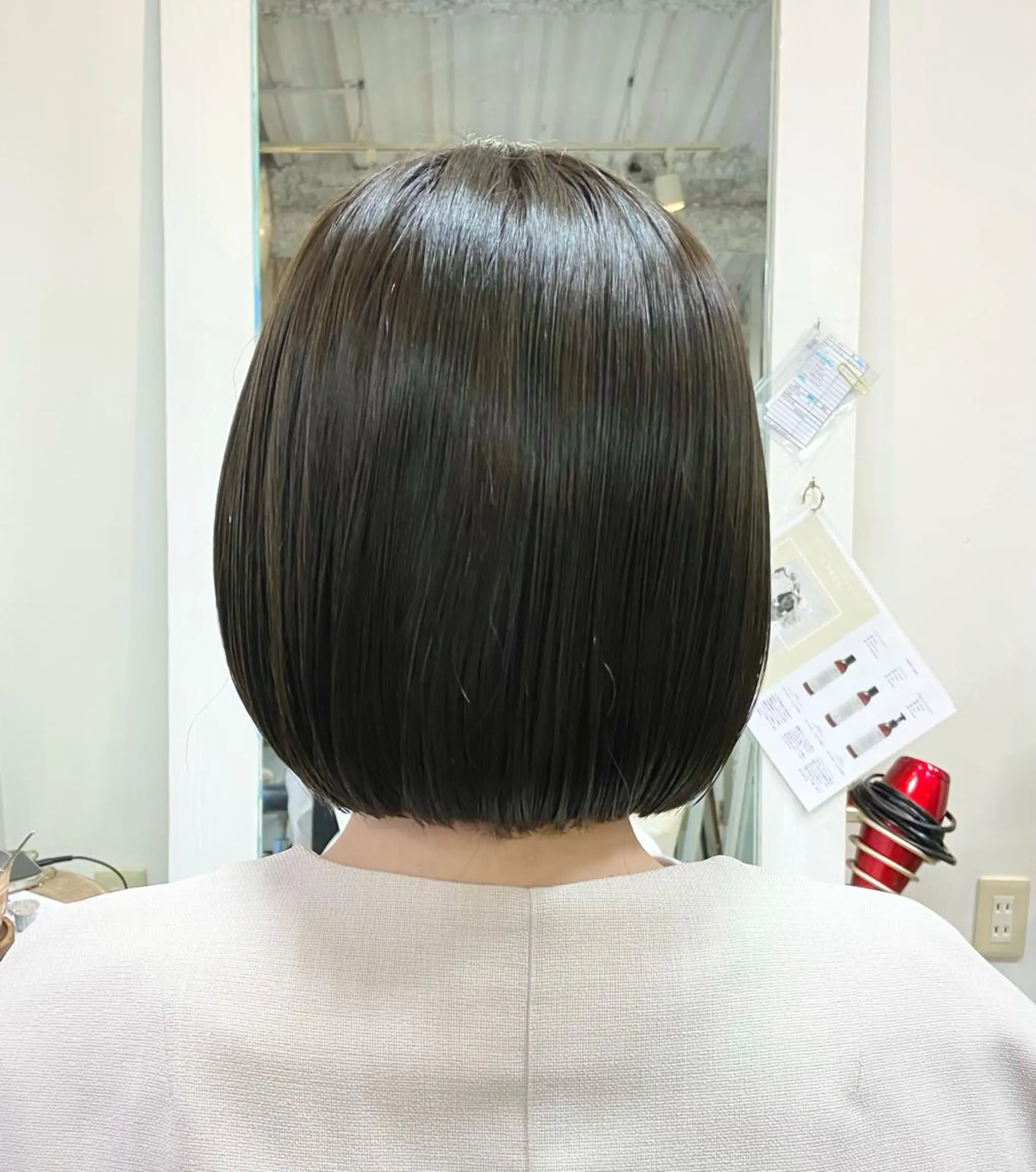 ショート カラー 縮毛矯正 KAEDE【似合わせ 垢抜けヘア】のヘアスタイル