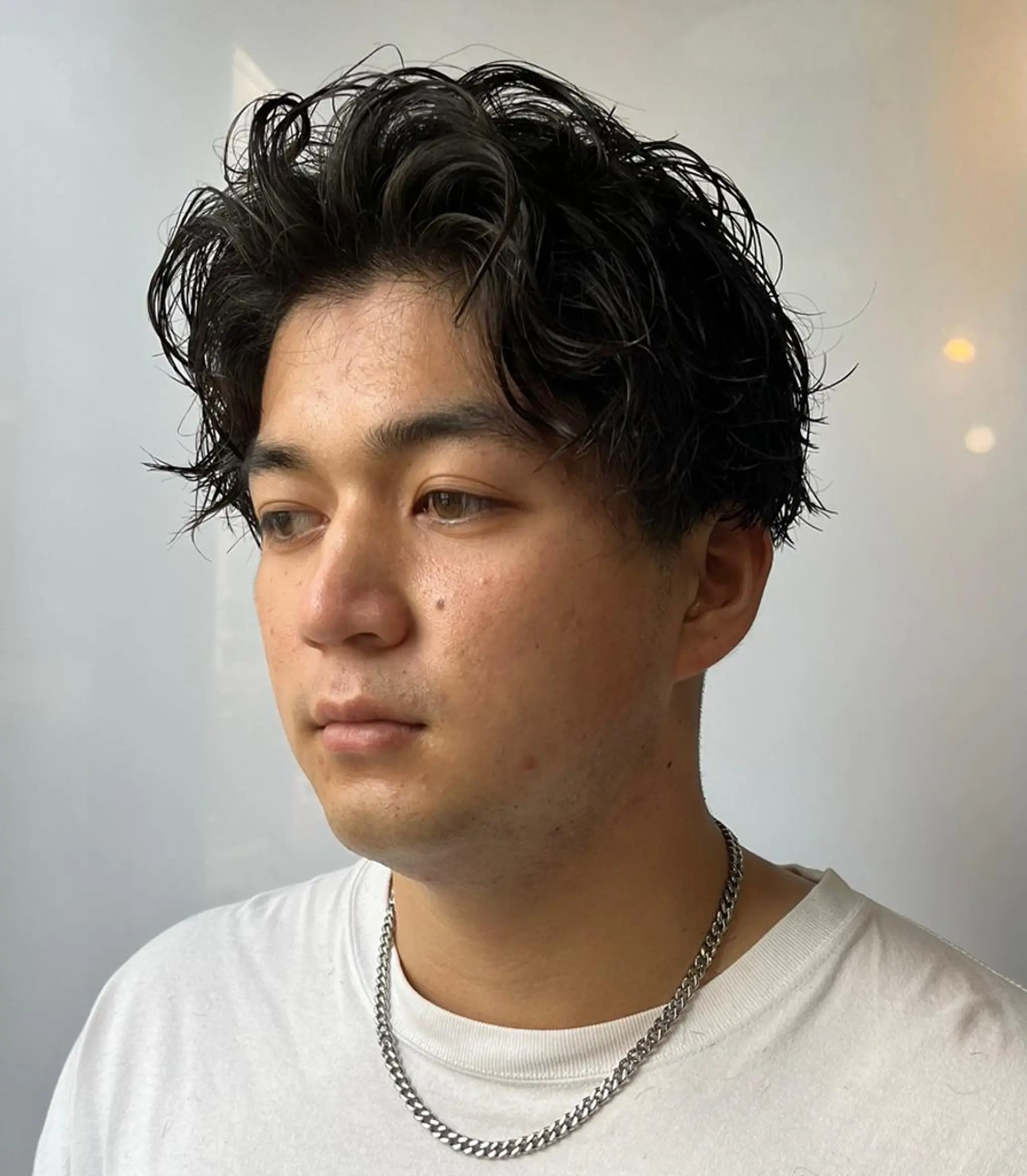 パーマ メンズ カット パーマ 猪原 海斗メンズパーマのヘアスタイル