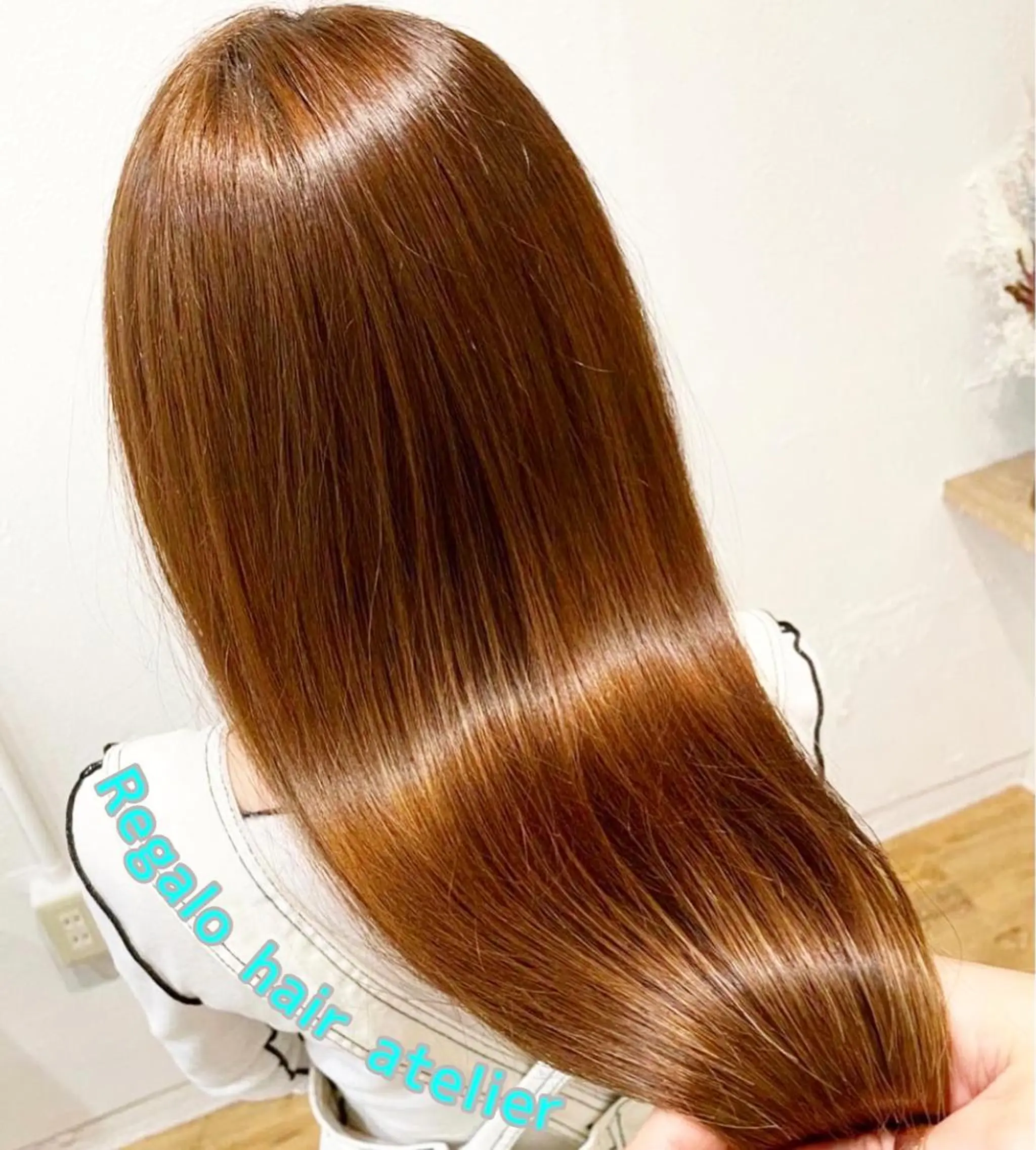ロング 髪質改善 Regalo hair atelier　レガロ　ヘア　アトリエ所属・美髪矯正/髪質改善 レガロ堺市伏尾/松田のヘアスタイル