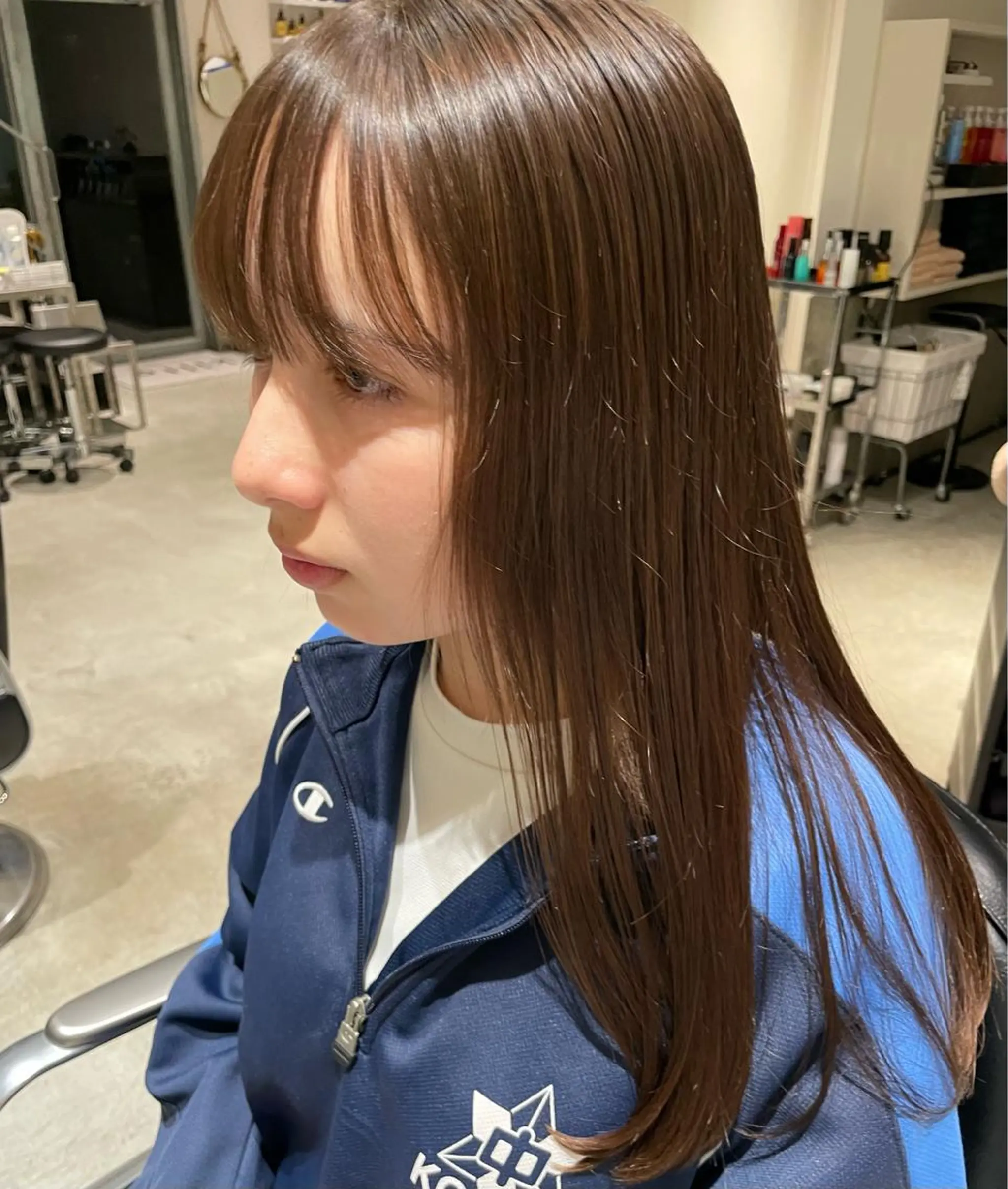 ロング パーマ kilto.きょうか 🍑カットモデル🍑のヘアスタイル