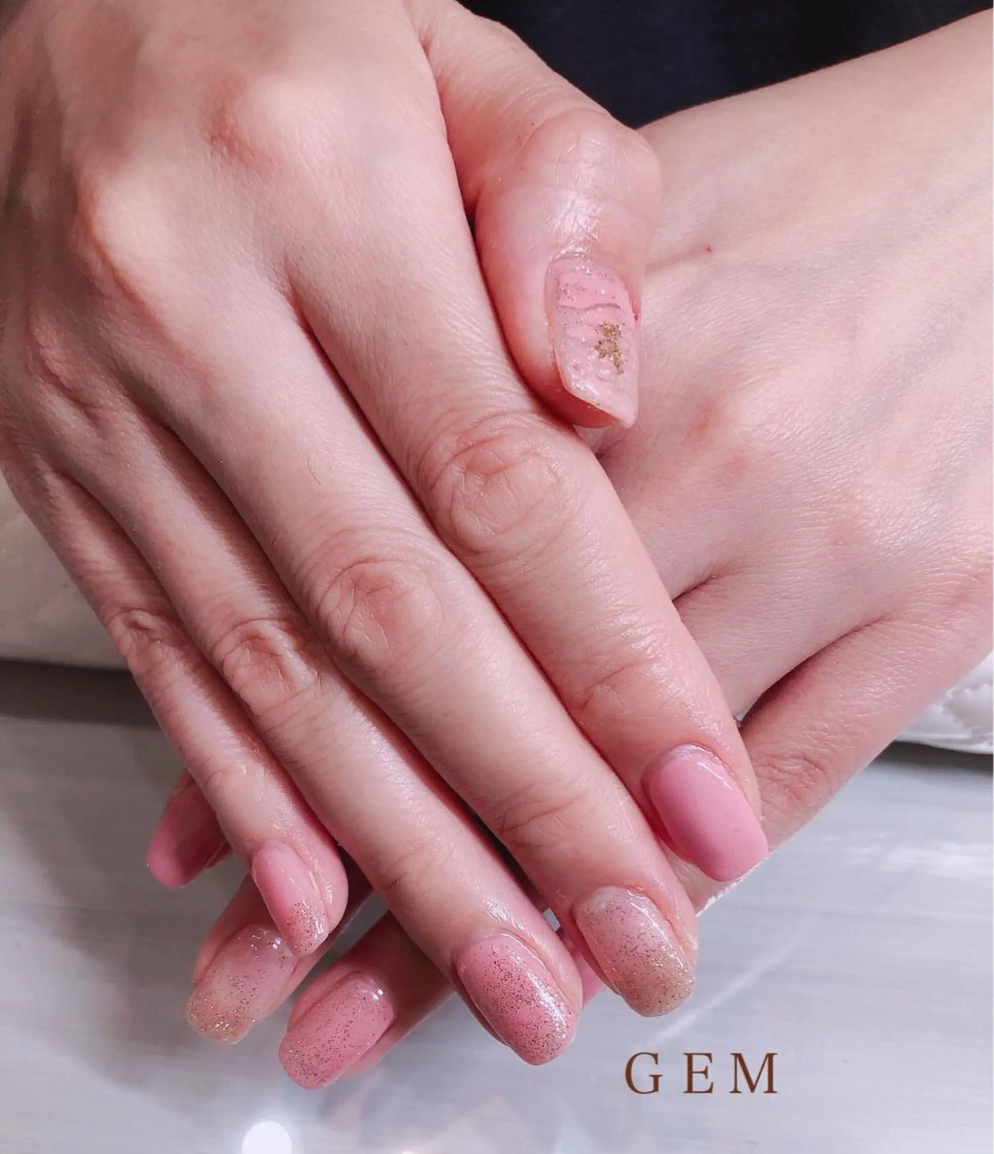 ネイル ジェルネイル シンプルネイル GEM  the beautyのマツエク・マツパデザイン