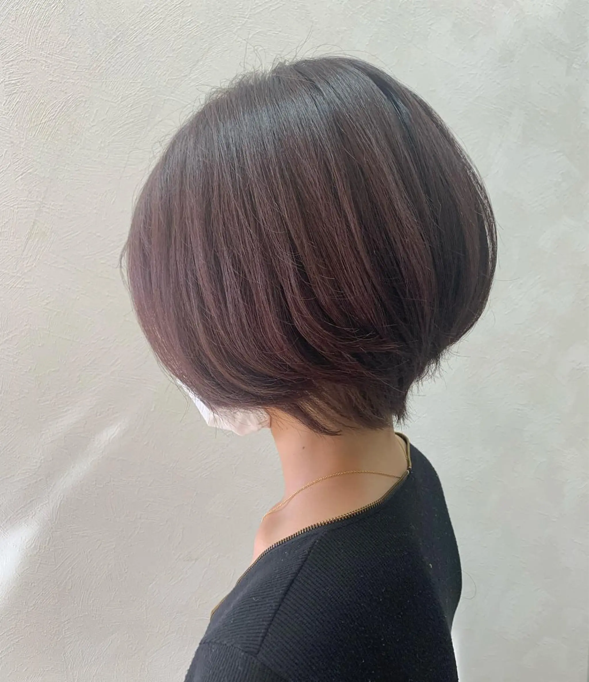 ショート カラー ブラウンカラー カット ヘッドスパ Morpho Hair Product所属・井上 花音のヘアスタイル