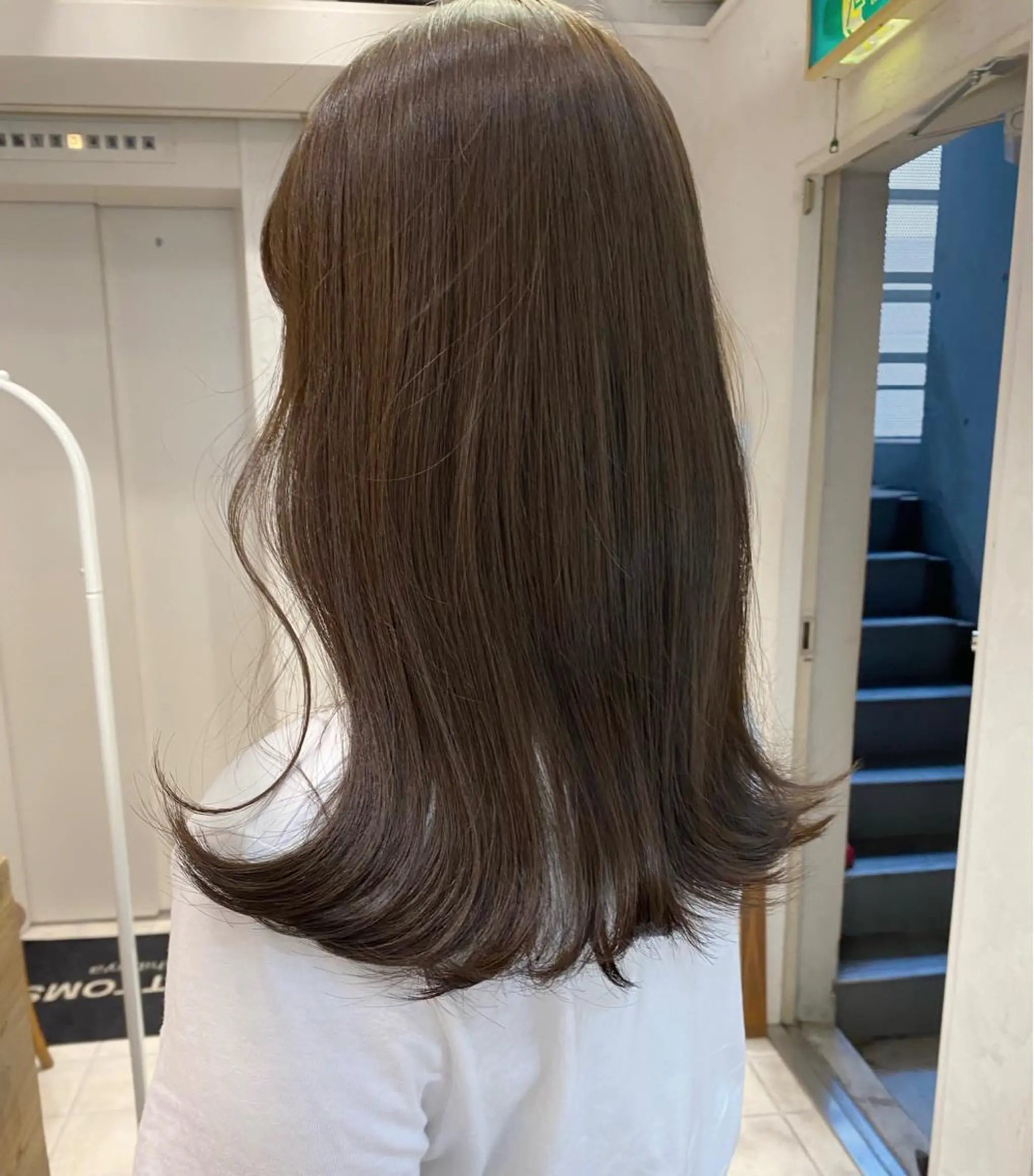 ロング カラー ベージュカラー グレージュ オリーブベージュ オリーブカラー オリーブグレージュ 🌟アレンジが似合う カラー🌟Rumiのヘアスタイル