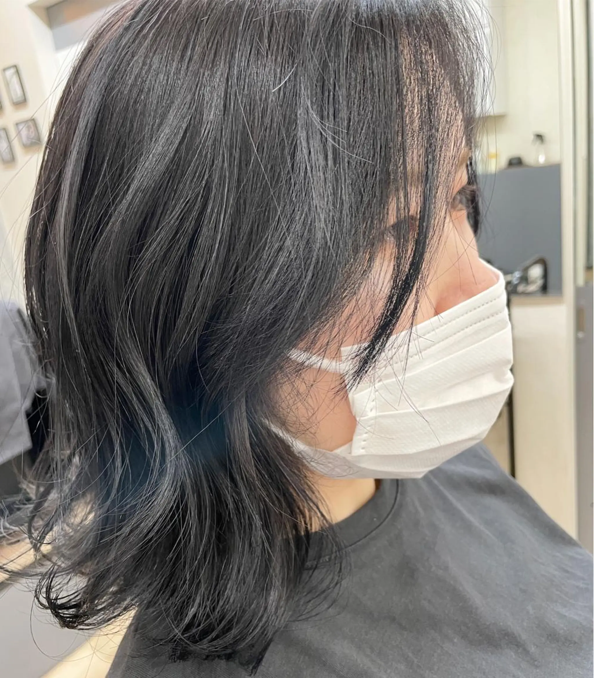 ミディアム カラー ヘアカラー トリートメント TOWA 野村　コウダイのヘアスタイル