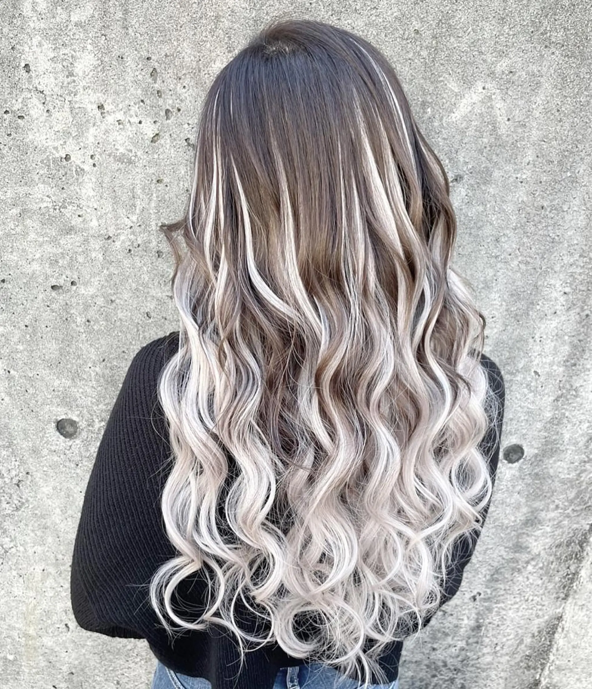 ロング エクステ ANKH CROSS 🦋mako🦋のヘアスタイル