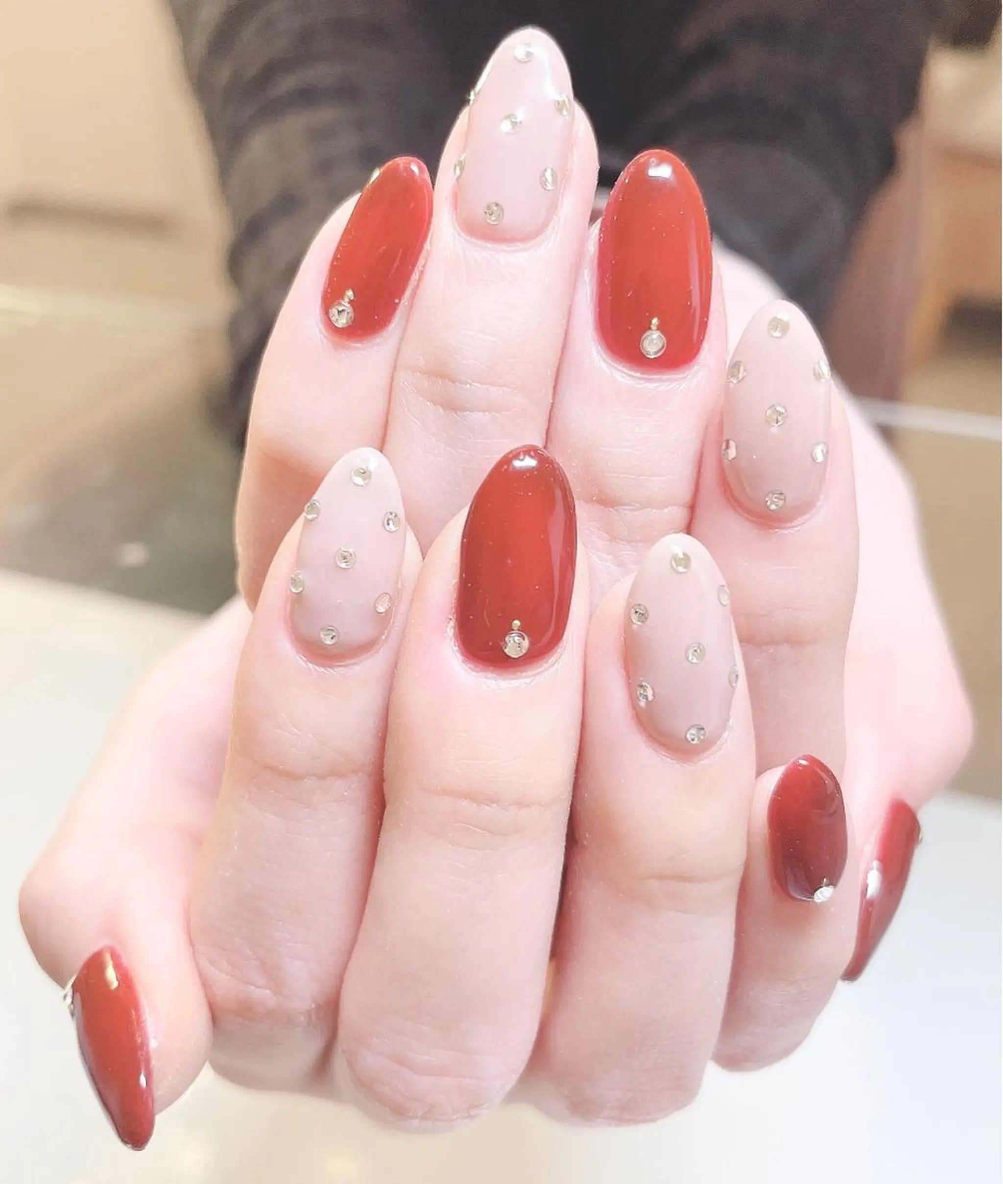 ネイル キラキラネイル ハンドネイル Nail room Lunaのネイルデザイン