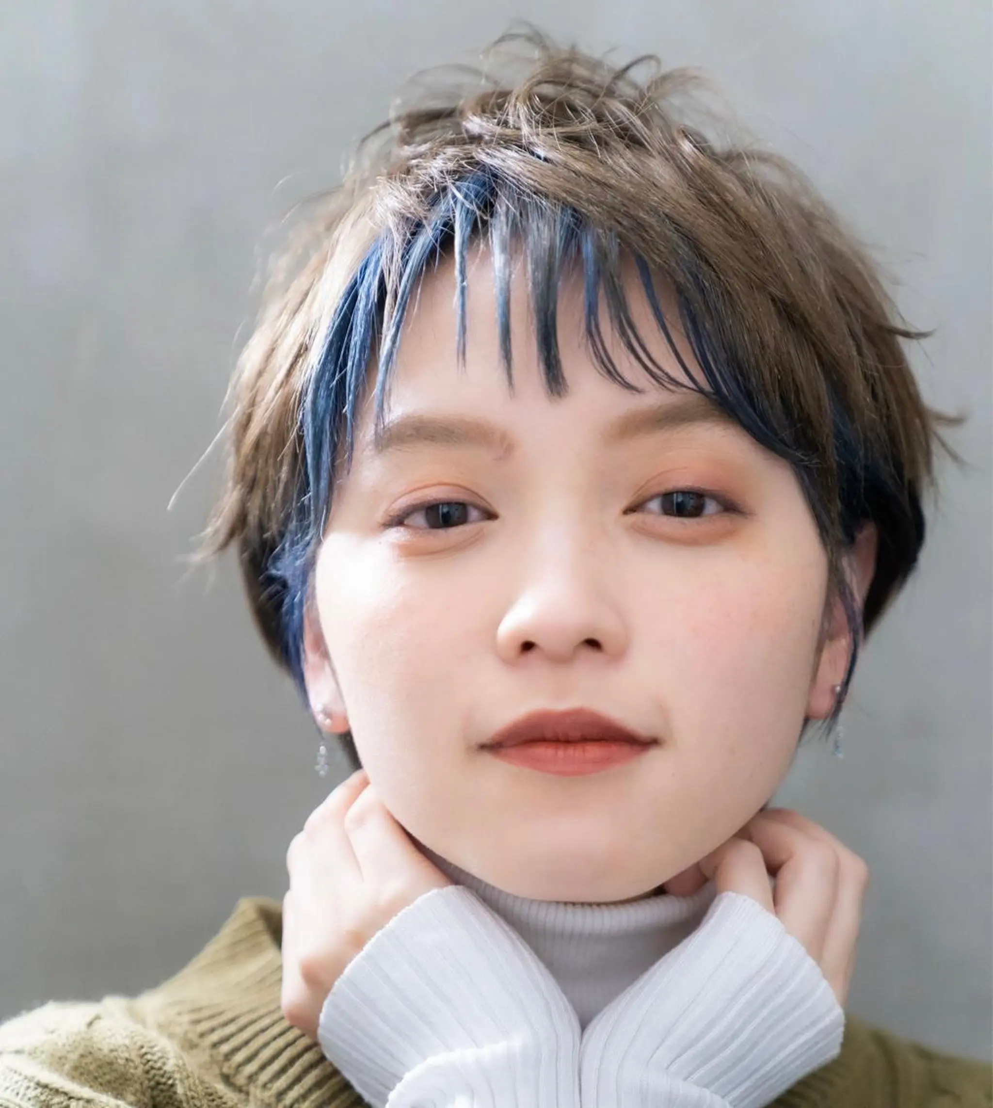 ショート カラー 小林 伯熙のヘアスタイル