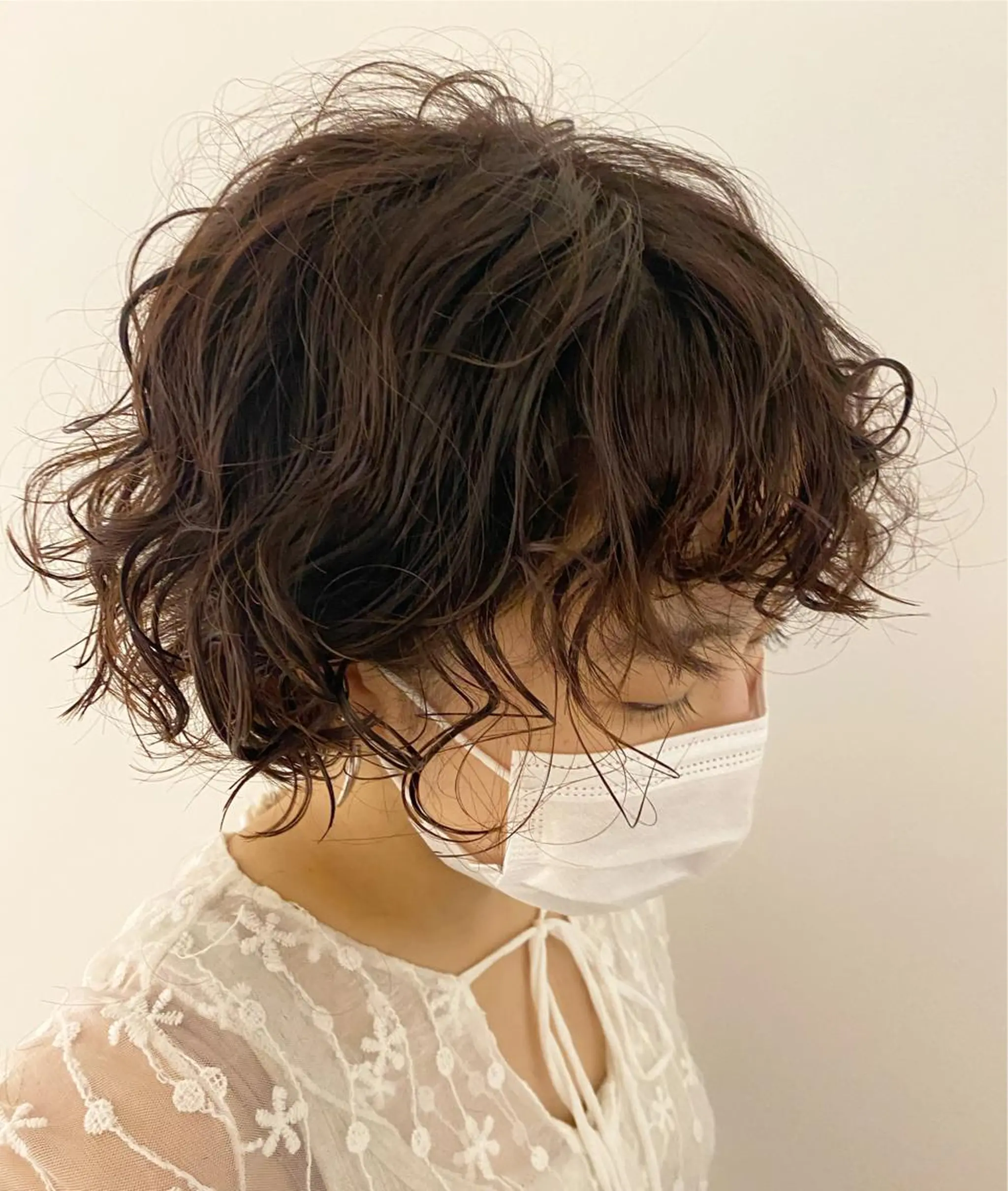 ショート パーマ 美容室ANY所属・トップスタイリスト 赤塚蓉子のヘアスタイル