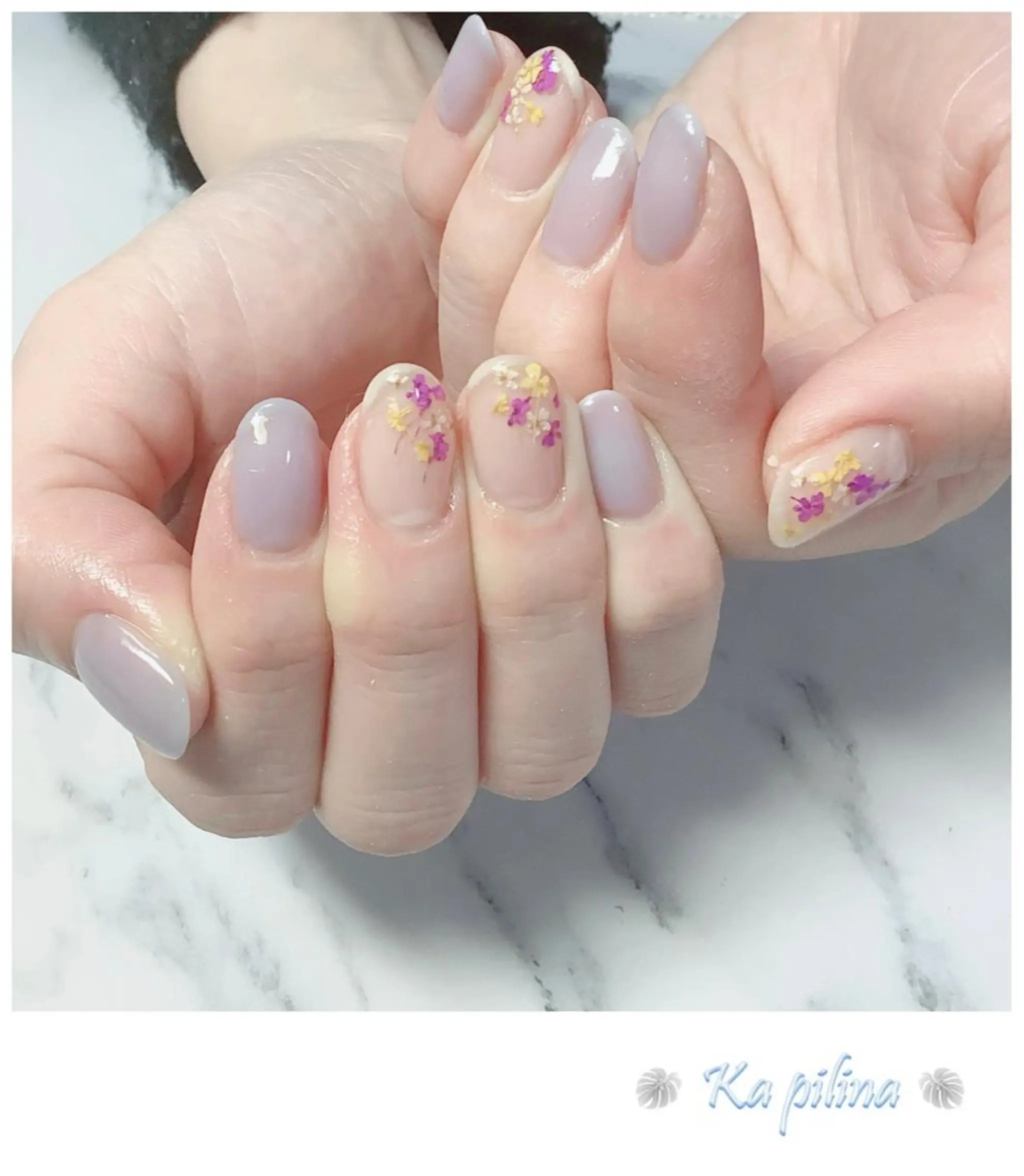 ネイル 春ネイル Nail salon Ka pilinaのネイルデザイン