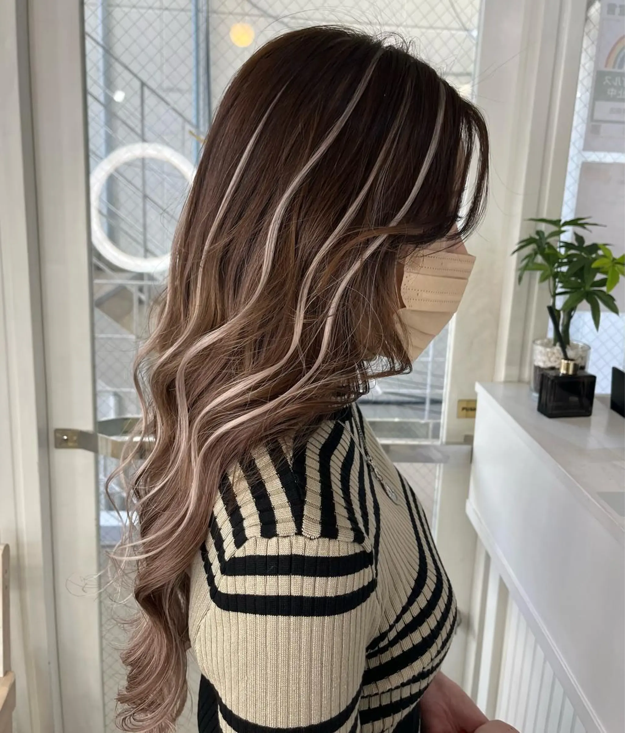 ロング ヘアカラー エクステ ANKH CROSS 🦋mako🦋のヘアスタイル