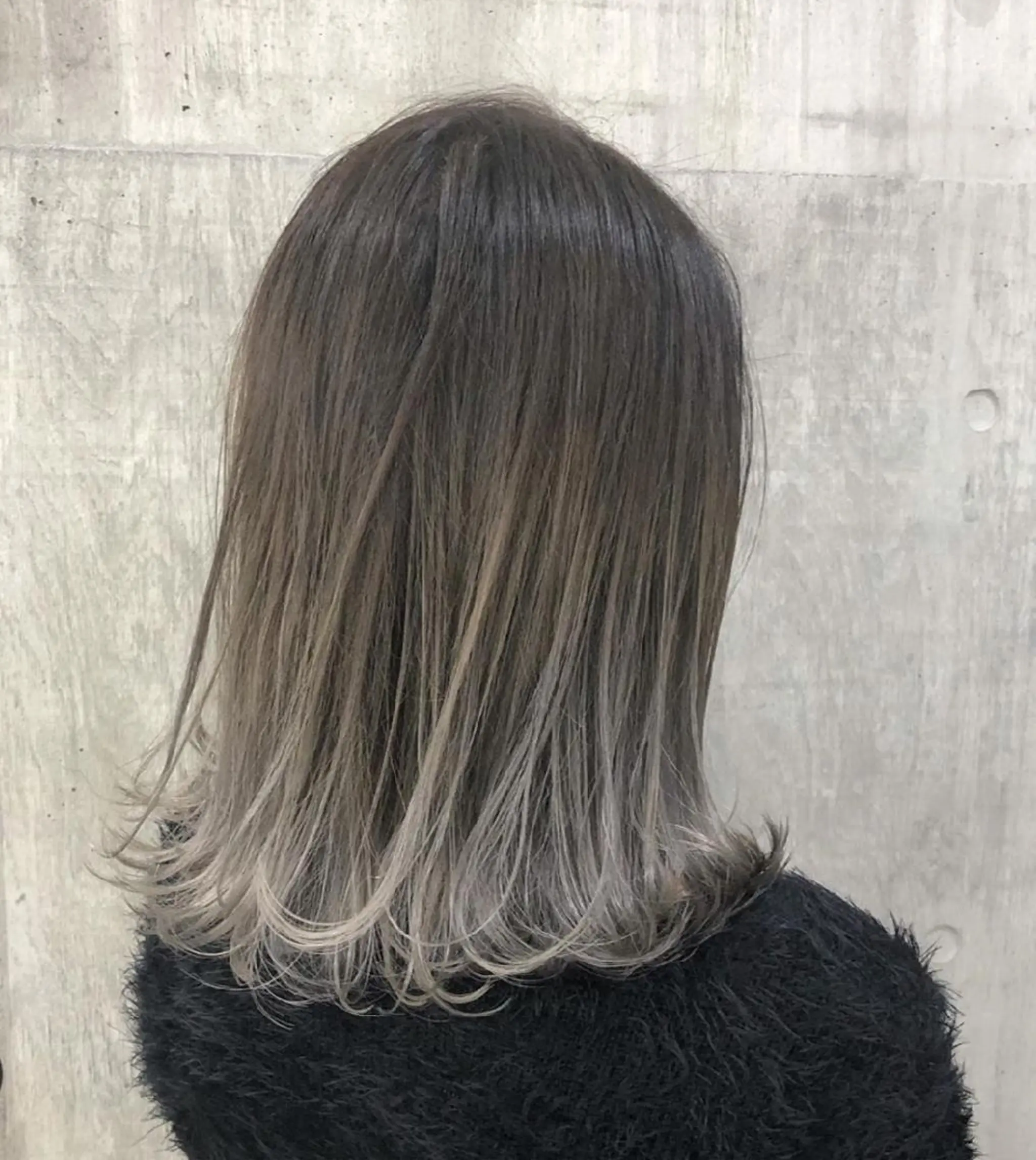 ミディアム 山下 翔のヘアスタイル