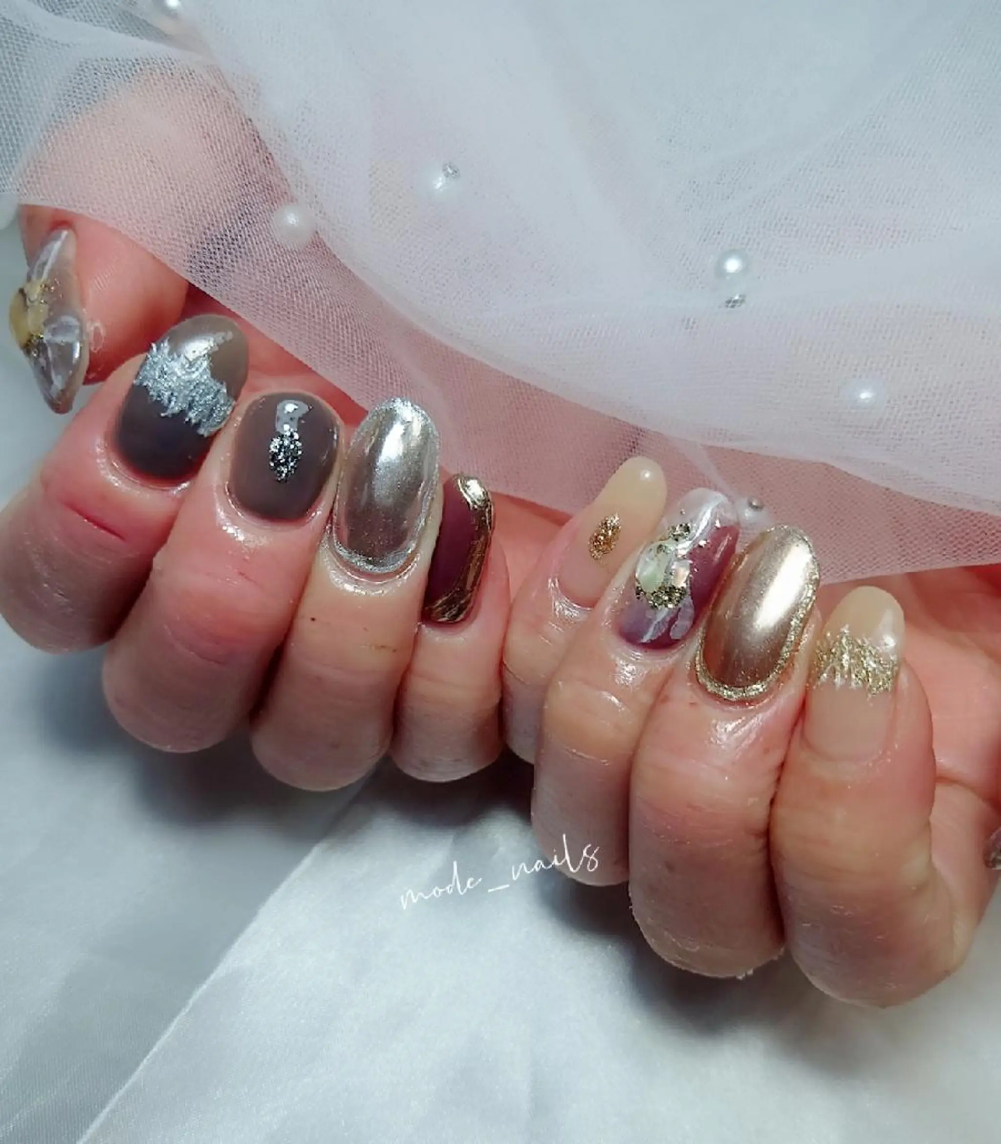 ネイル 滋賀県草津市ネイル mode_nailsのネイルデザイン