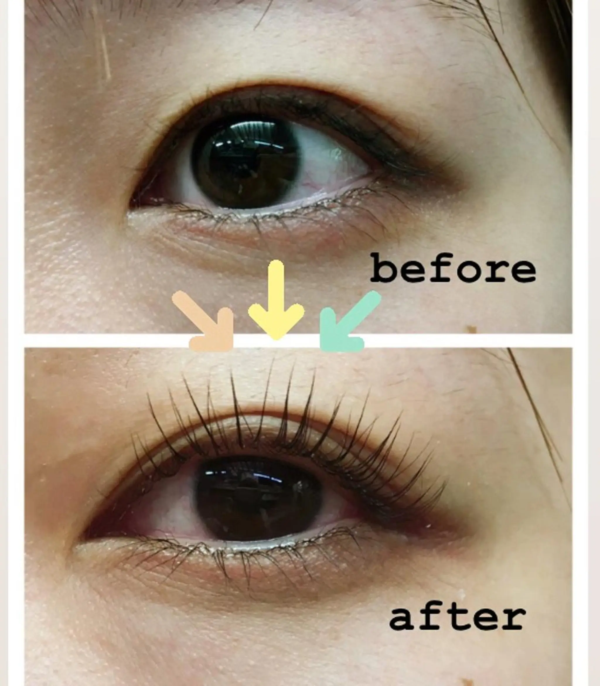 マツエク・マツパ パリジェンヌラッシュリフト マツパ たねむら みきのマツエク・マツパデザイン