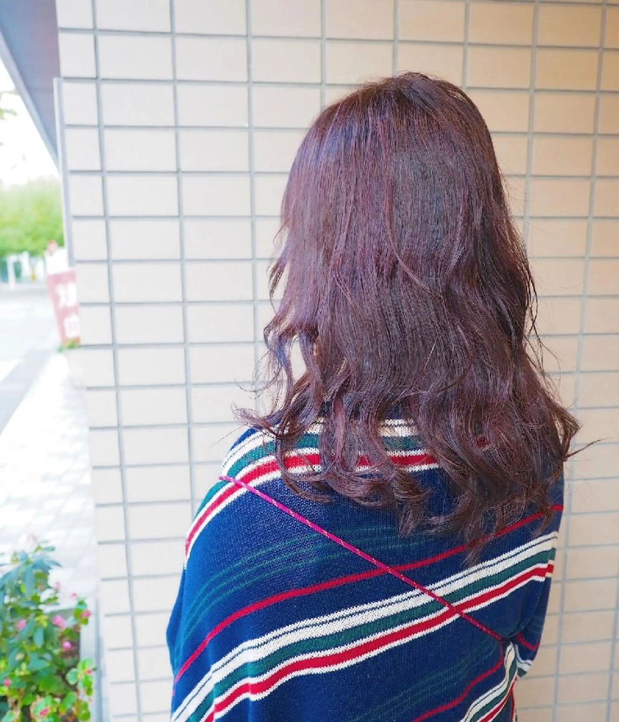 セミロング キノシタ ナオユキのヘアスタイル