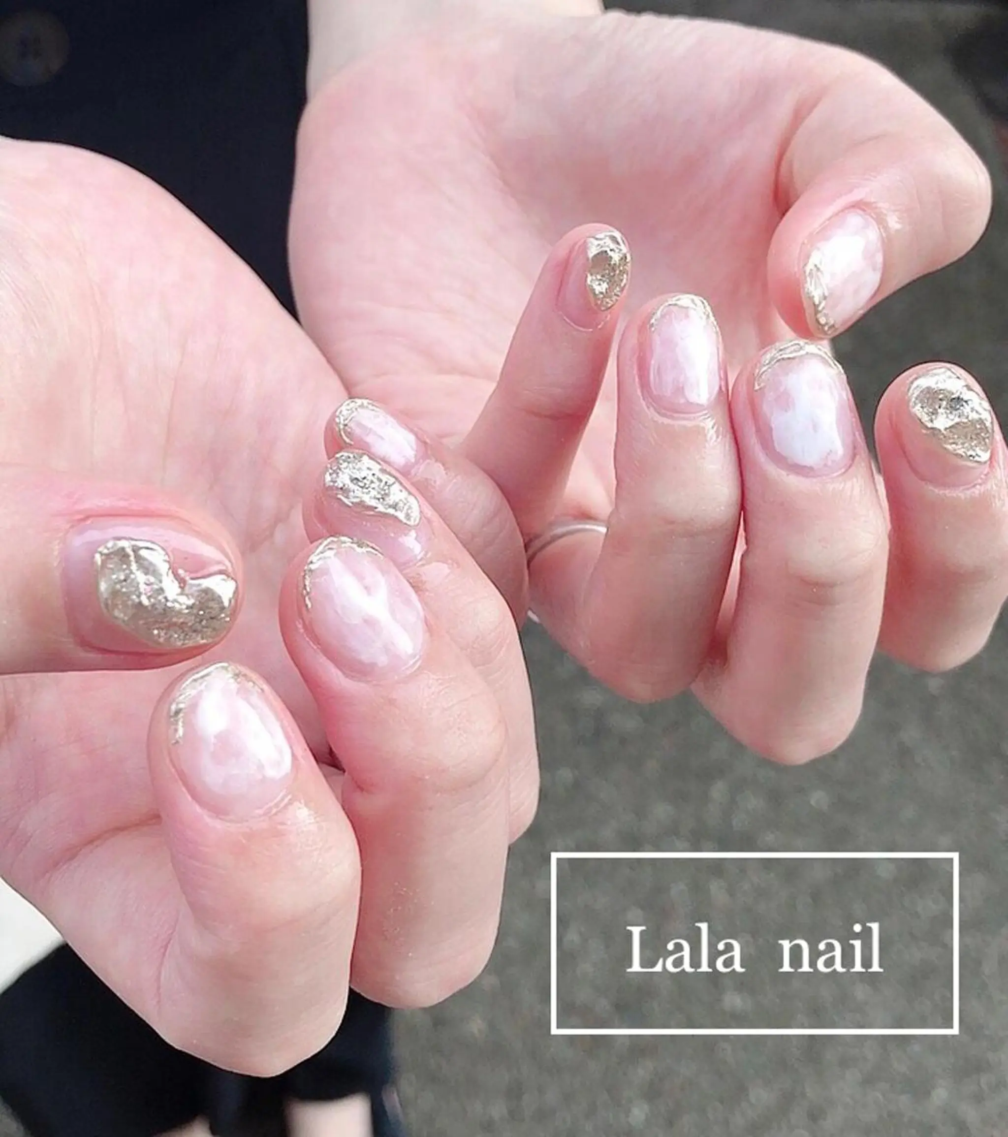 ネイル ニュアンスネイル Lala nailのネイルデザイン
