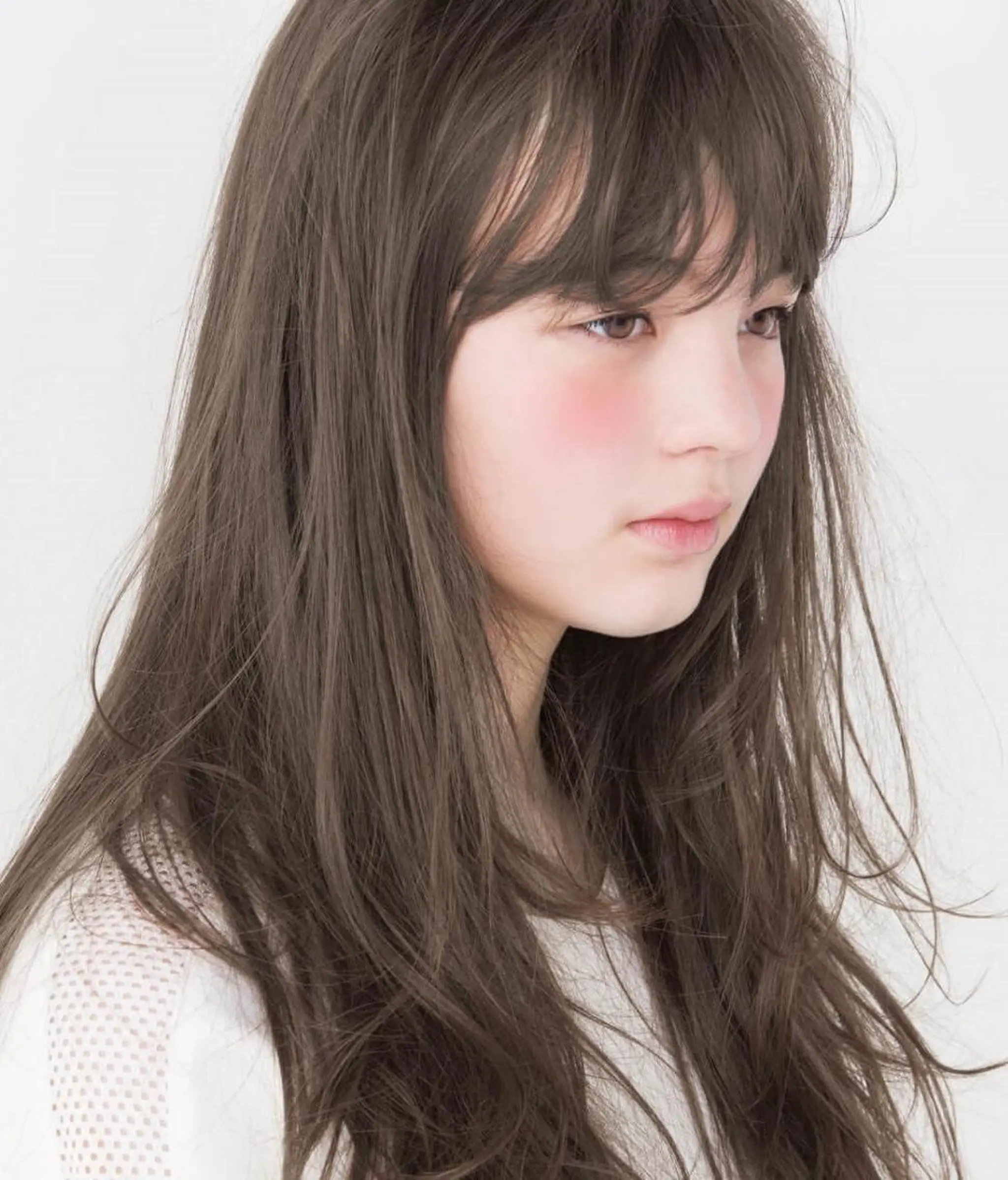 ロング ヘアカラー トリートメント 本町/酸性縮毛矯正 髪質改善/財間一正のヘアスタイル