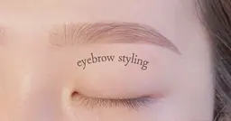 【練習モデル】アイブロウスタイリング✨ワックス脱毛🎀WAX脱毛+アイブロウ眉毛スタイリングメイク付き