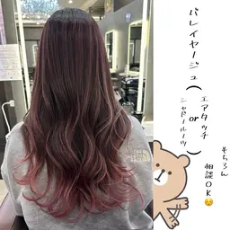 《期間限定👀》バレイヤージュ(シャドールーツ)(ケアブリーチ込)※SNS掲載用写真を撮らせていただける方限定📸
