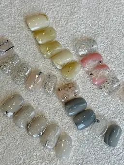 🎀期間限定｜今っぽガーリーネイル🎀¥8,900→¥6,900✨【オフ無し】