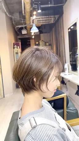 似合わせカウンセリング肩上ショートカット