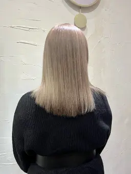 ♡ご新規様♡ケアブリーチ1回＋フルカラー＋ハホニコ3STEPトリートメント