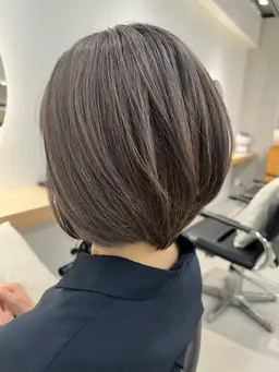 🔸白髪ぼかし🔸カット+ケアブリーチフルハイライト+8STEP髪質改善トリートメント