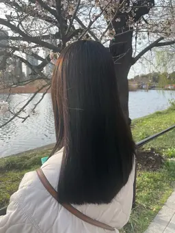 人気No.2【👼髪質改善👼】🩵minimo限定🩵縮毛矯正➕スタイリング 口コミ記入でサービス🈶