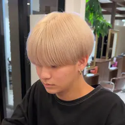 ✨平日限定価格✨メンズカット+ダブルカラー(ブリーチ)