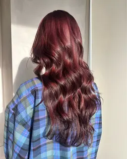 ❤️【ブリーチなしダブルカラー】❤️#ブリーチなし、カラーを2回します！#暖色カラー