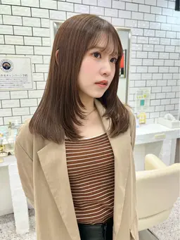 ブリーチなしWカラー➕カット✂️💇🏼‍♀️