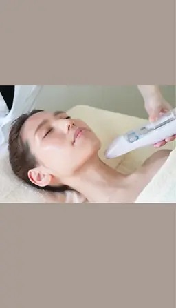 【毛穴洗浄+美容液導入】くたるみ首元ケア>毛穴洗浄→高濃度酸素注入(筋膜リリース) →美容液導入でハリがあるお肌へ♪