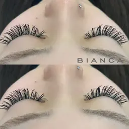 🎀ボリュームラッシュ 100~120束 🎀ツヤコーティング付き/大宮/エクステ