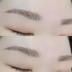 眉毛ワックス🐑眉ワックス+眉メイクまでの施術です!