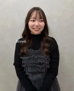 💟【前髪カットサービス】💟艶カラー✨+髪質改善ラポールトリートメント🐣+アロマプチスパ🫧