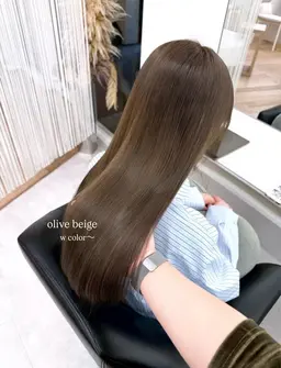 【🤍レイヤーカット+ダブルカラー+トリートメント🤍】