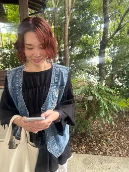 お手入れ楽なパーマ🌀