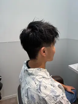 メンズカット+眉カット