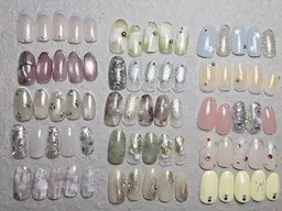 長さだし撮影スカルプネイルモデル6000円