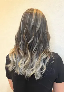 カット+カラー+ハイライト/バレイヤージュ