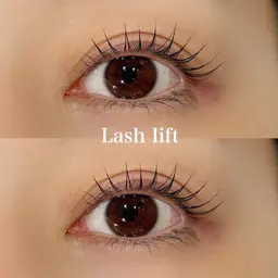 上下まつげパーマ🪞🤍