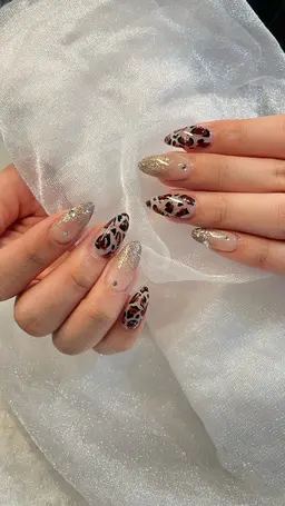 全員ジェル＜自由プラン♪＞お持ち込みデザイン（6本）OKのアートコースM ¥ 8500～