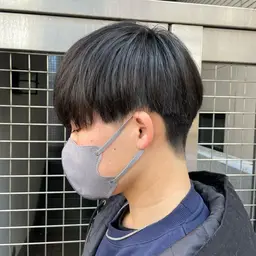 【浮きクセを解消】メンズカット＋ダウンパーマ［施術時間50分］