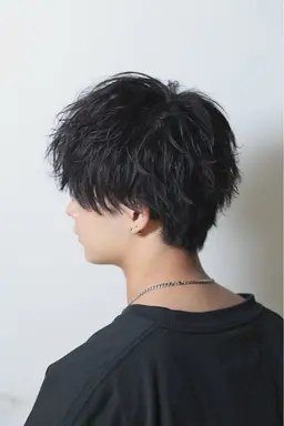 メンズカット+メンズパーマ+スキャルプトリートメント