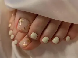 【FOOT】親指アートネイル