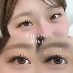 【&Healthy】⭐️アンドヘルシー🩵マツエク×まつ毛パーマ🎀¥8800