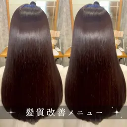 【ダメージレス艶カラー💎】似合わせカット＋髪質改善カラー¥7700